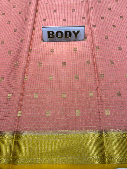 Pure Mysore Silk Saree.