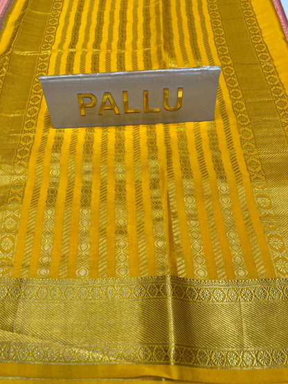 Pure Mysore Silk Saree.