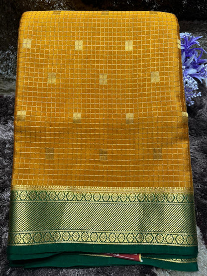 Pure Mysore Silk Saree.