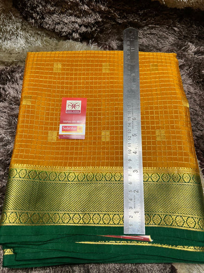 Pure Mysore Silk Saree.