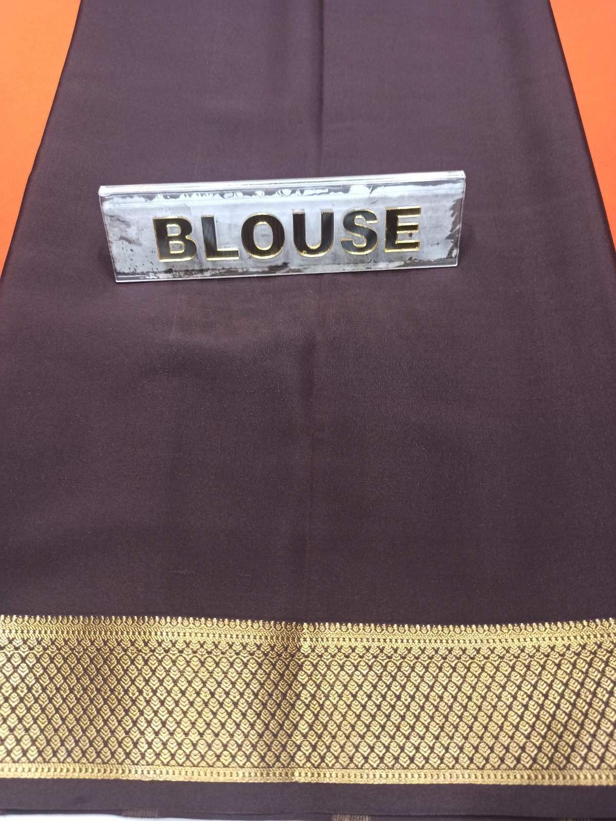 Pure Mysore Silk Saree.