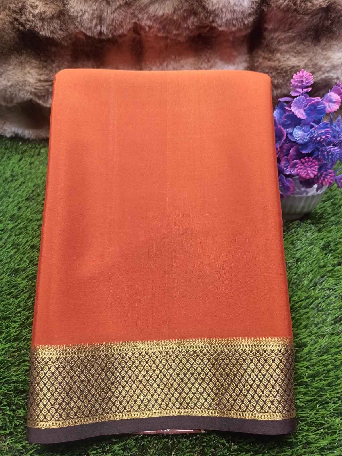 Pure Mysore Silk Saree.