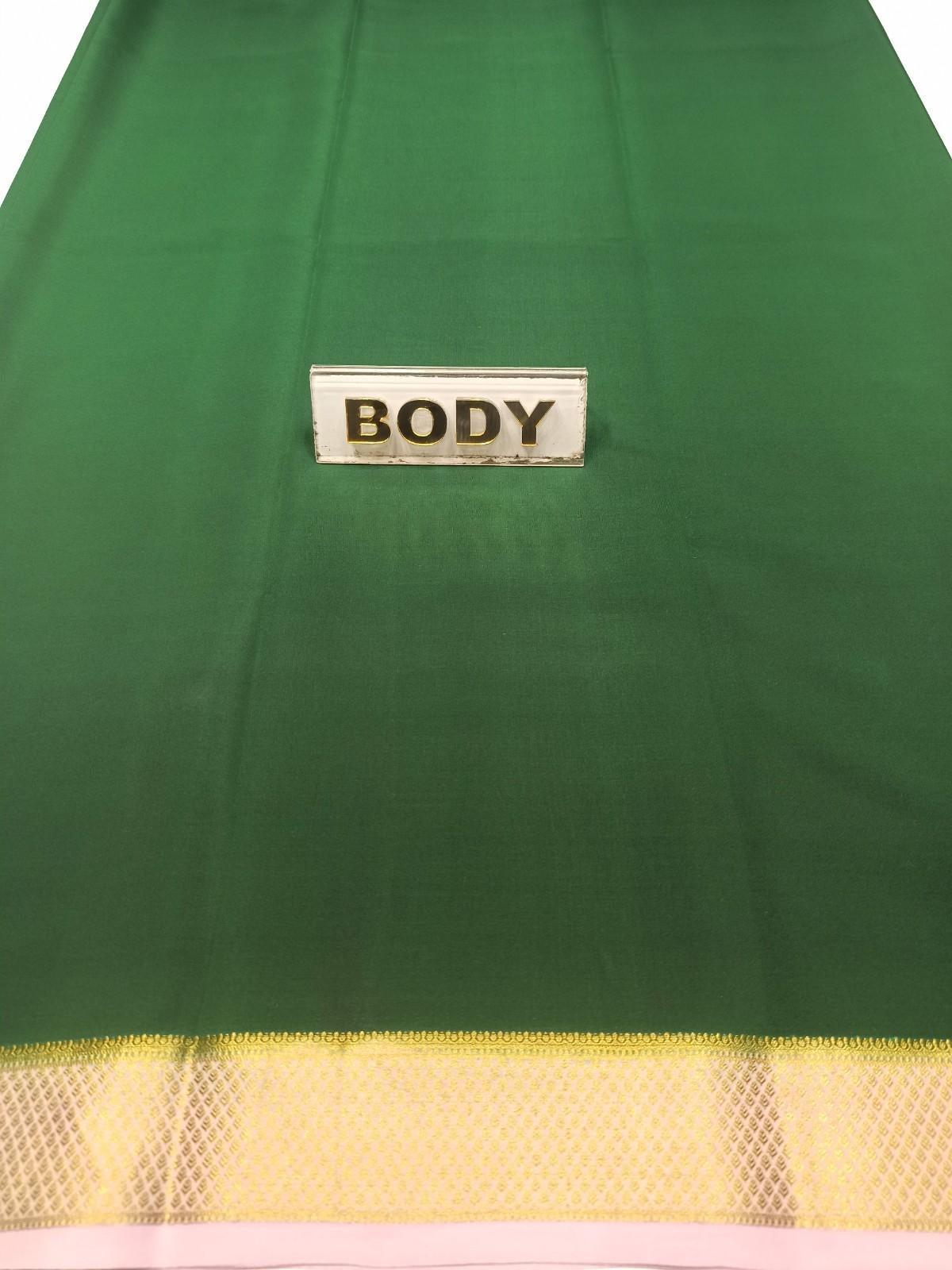 Pure Mysore Silk Saree.