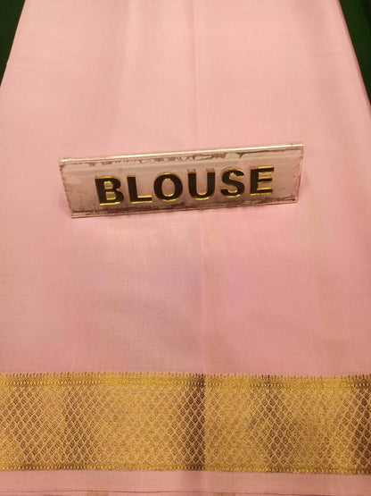 Pure Mysore Silk Saree.