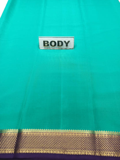 Pure Mysore Silk Saree.