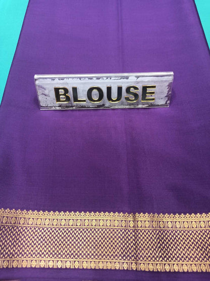 Pure Mysore Silk Saree.