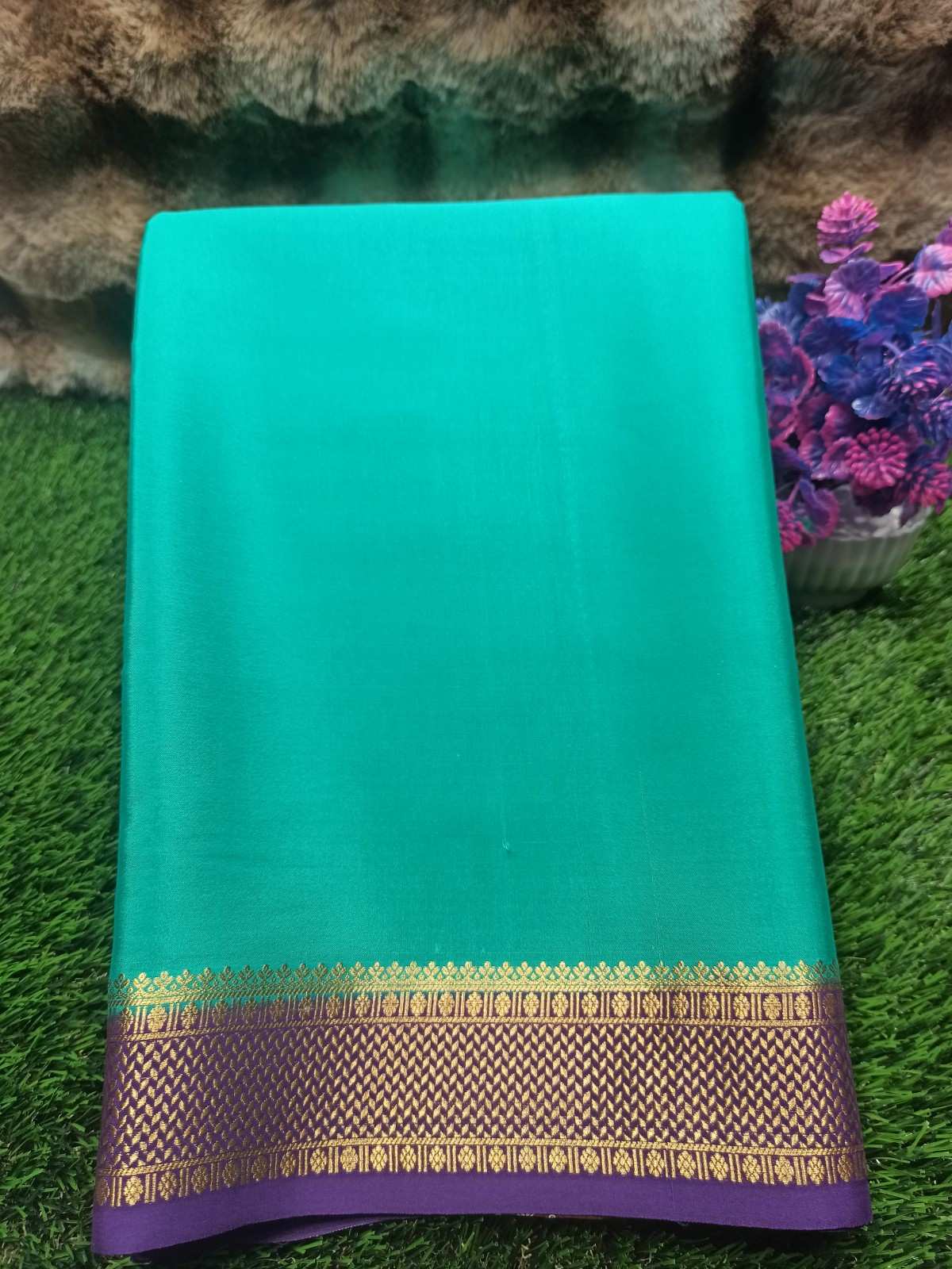 Pure Mysore Silk Saree.