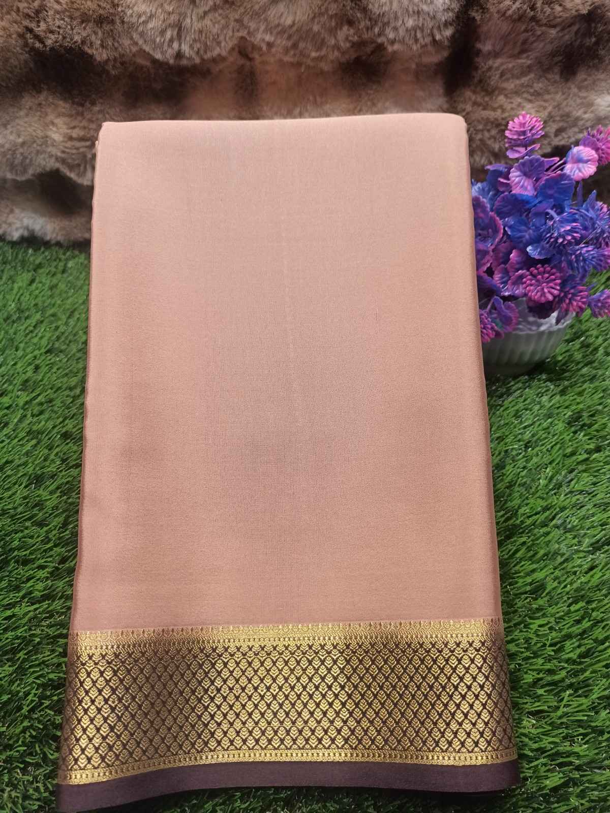 Pure Mysore Silk Saree.