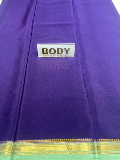 Pure Mysore Silk Saree.