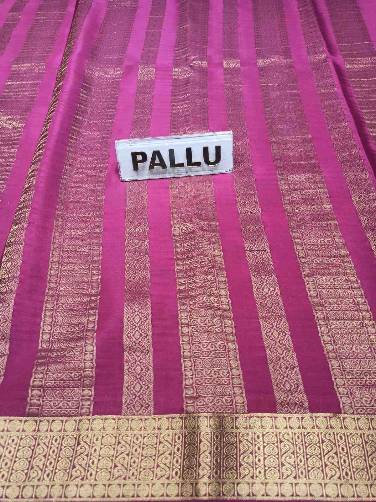 Pure Mysore Silk Saree.
