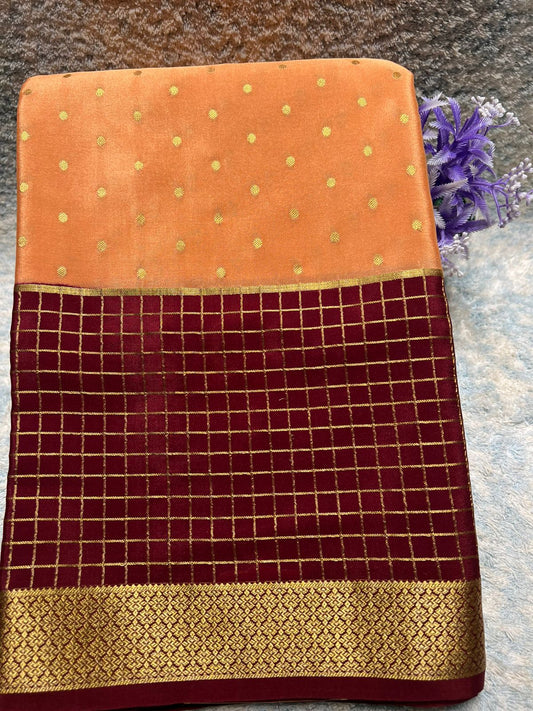 Pure Mysore Silk Saree.