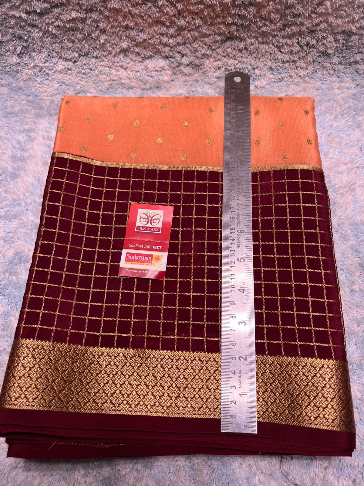 Pure Mysore Silk Saree.