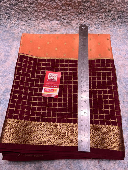 Pure Mysore Silk Saree.