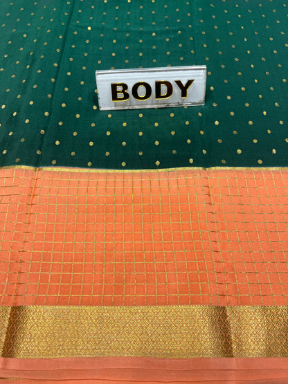 Pure Mysore Silk Saree.