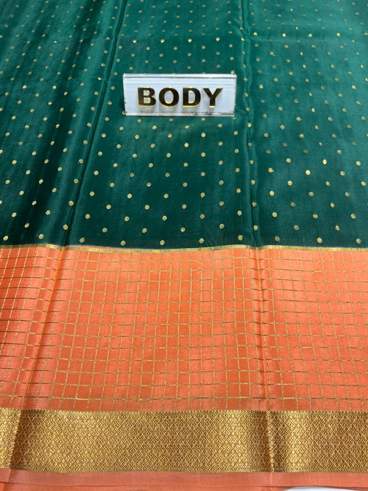Pure Mysore Silk Saree.
