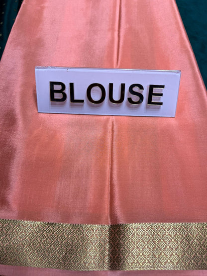Pure Mysore Silk Saree.