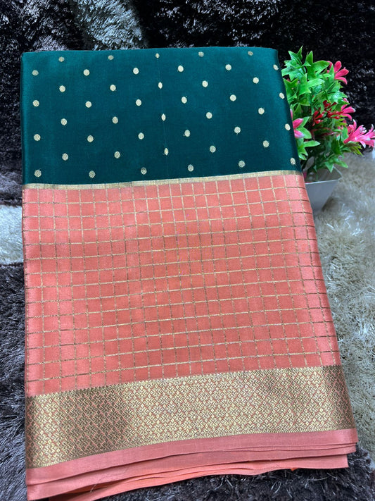 Pure Mysore Silk Saree.