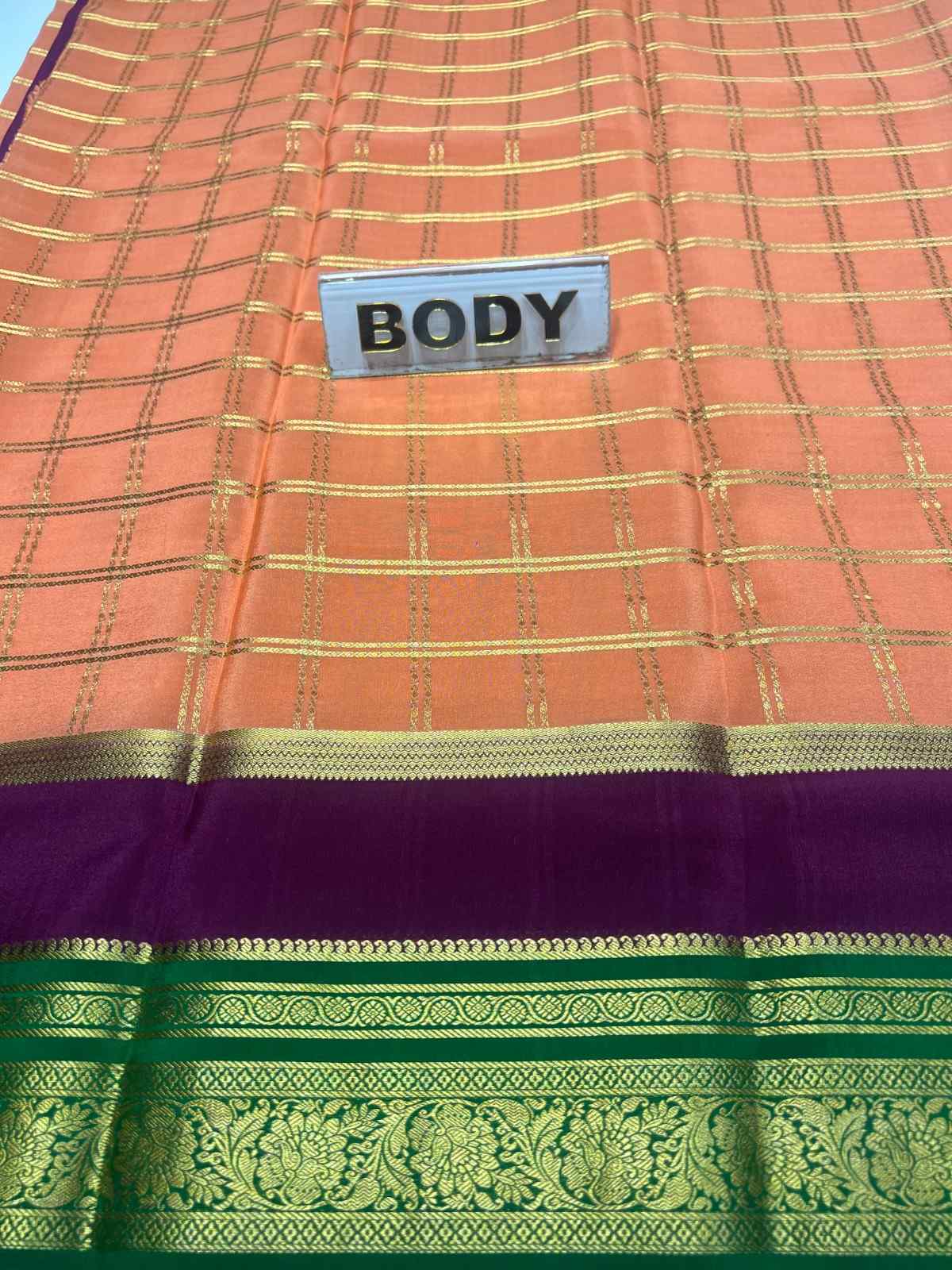 Pure Mysore Silk Saree.