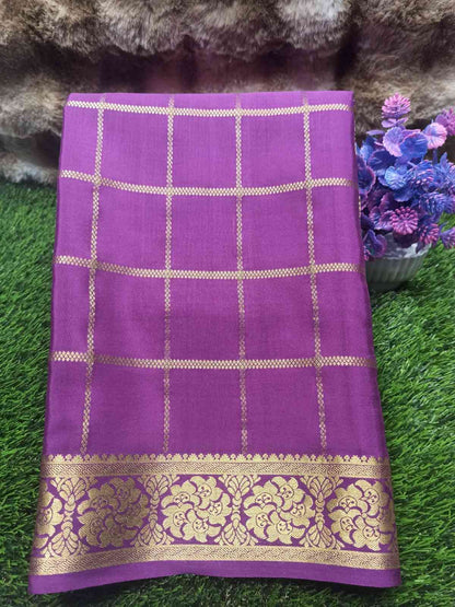 Pure Mysore Silk Saree.