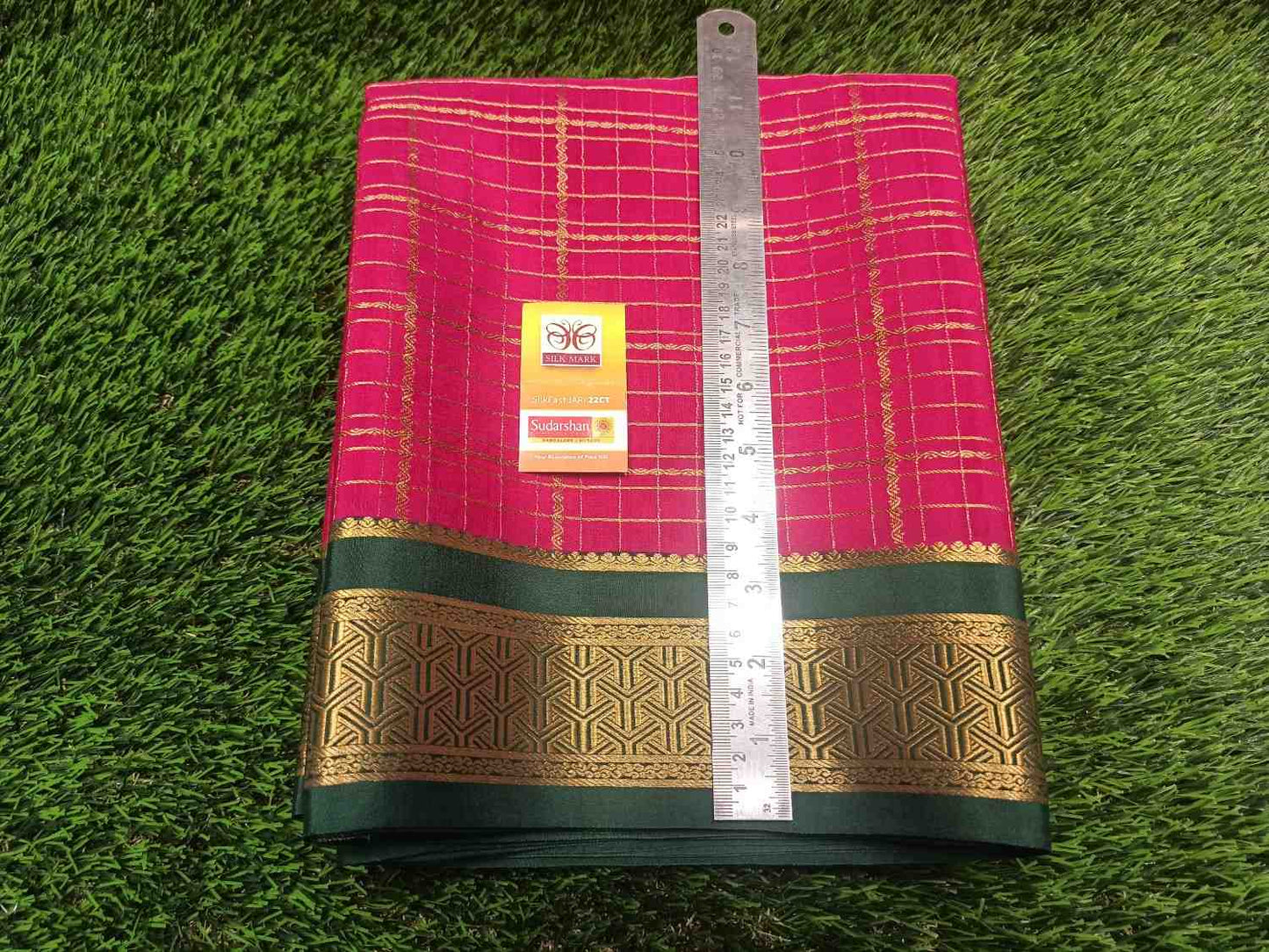 Pure Mysore Silk Saree.