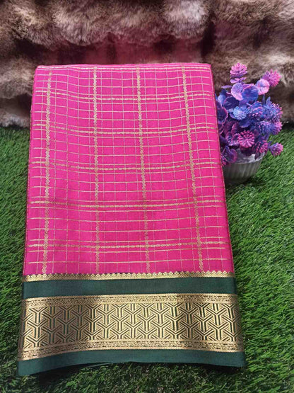 Pure Mysore Silk Saree.