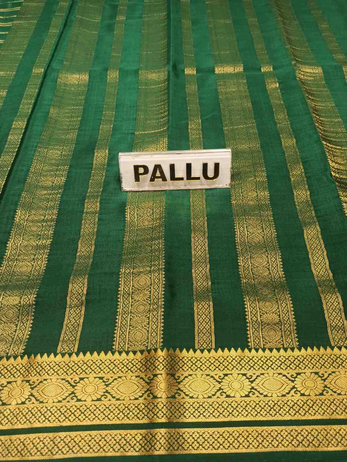 Pure Mysore Silk Saree.
