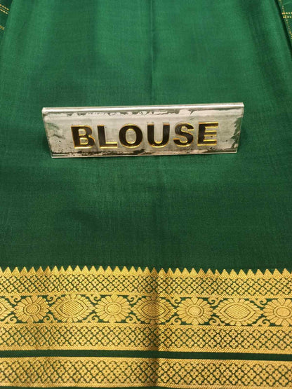 Pure Mysore Silk Saree.