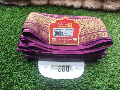Pure Mysore Silk Saree.