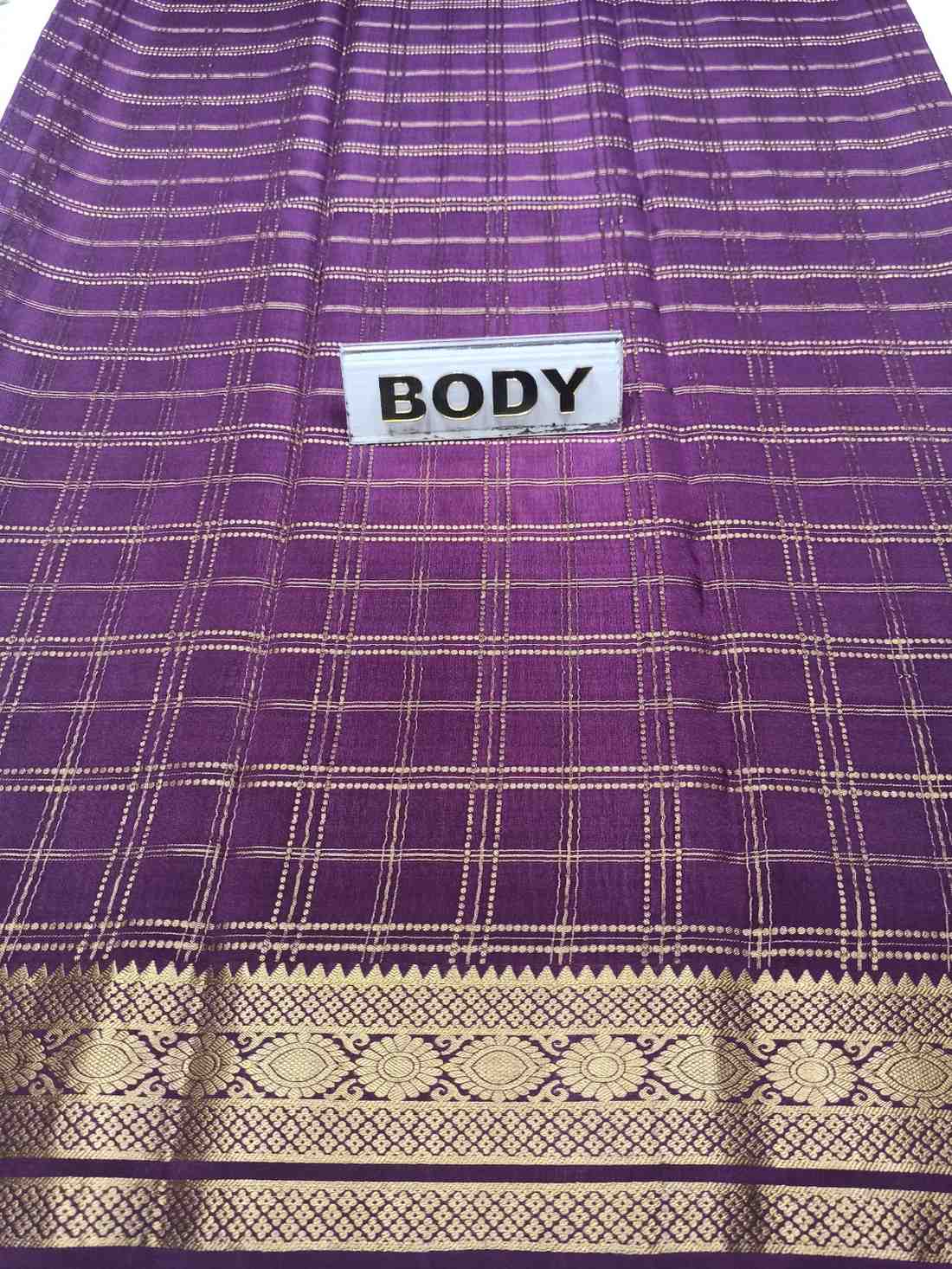 Pure Mysore Silk Saree.