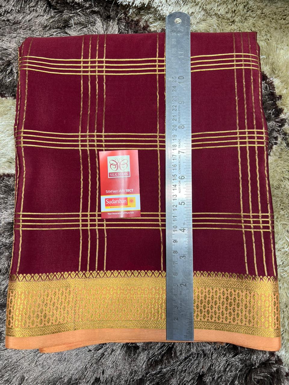 Pure Mysore Silk Saree.
