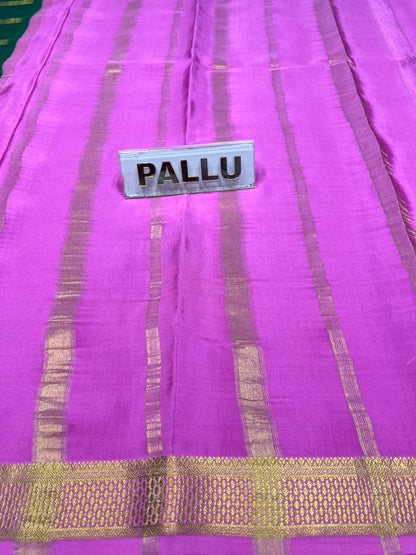 Pure Mysore Silk Saree.