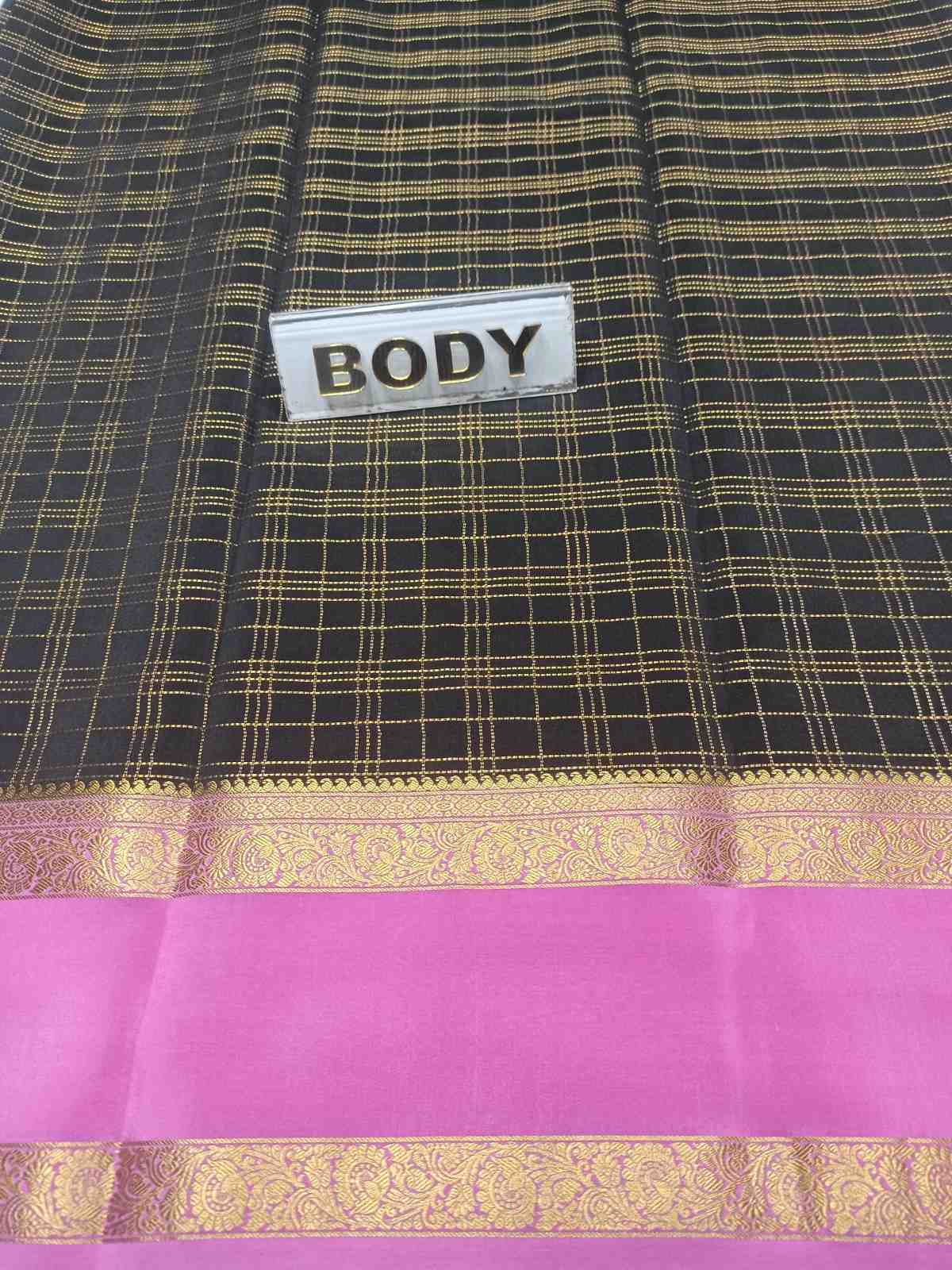 Pure Mysore Silk Saree.