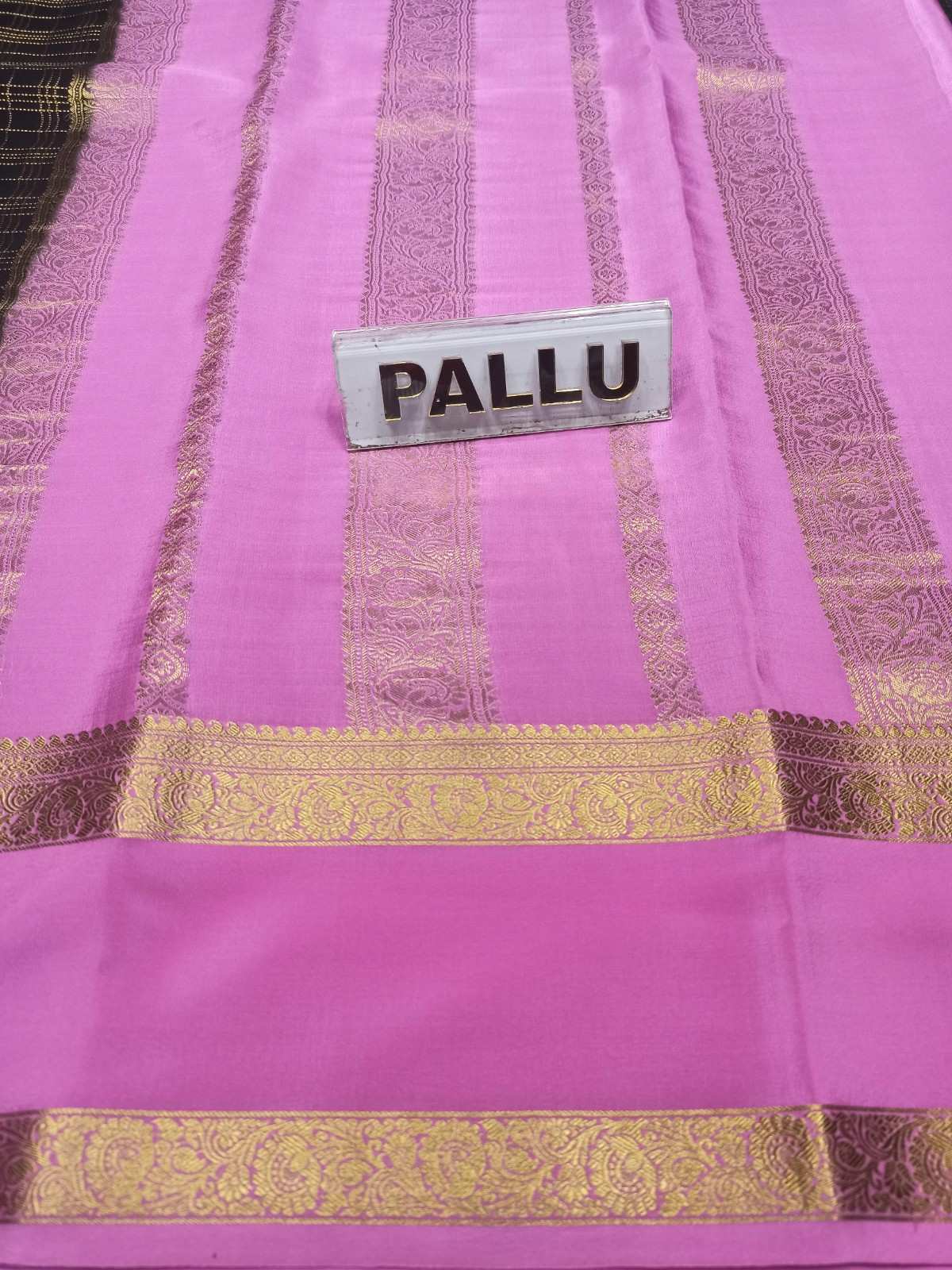 Pure Mysore Silk Saree.