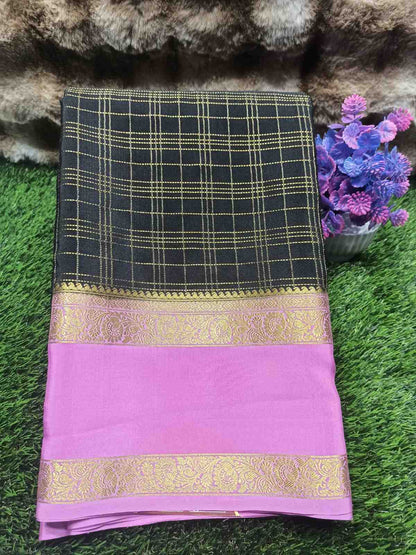 Pure Mysore Silk Saree.
