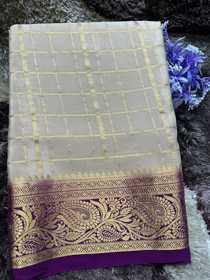 Pure Mysore Silk Saree.