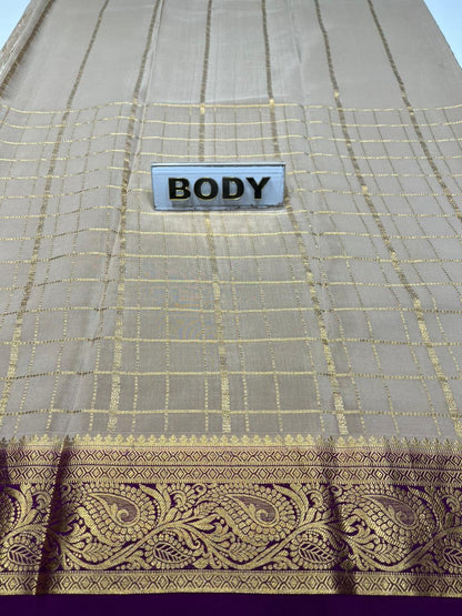 Pure Mysore Silk Saree.