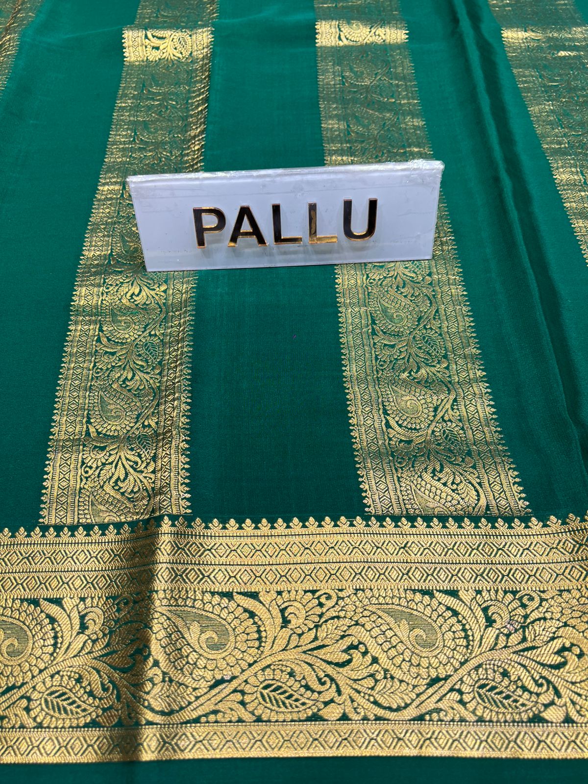 Pure Mysore Silk Saree.
