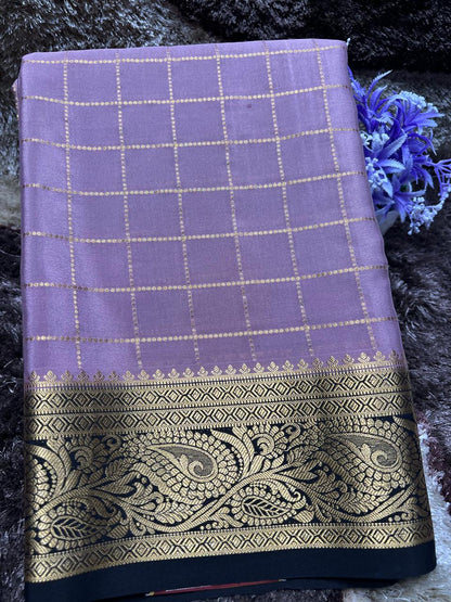 Pure Mysore Silk Saree.