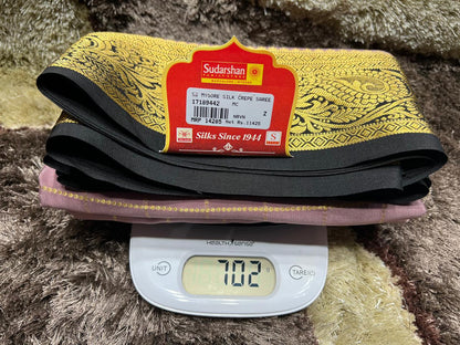 Pure Mysore Silk Saree.