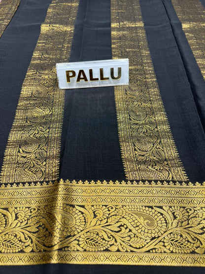Pure Mysore Silk Saree.