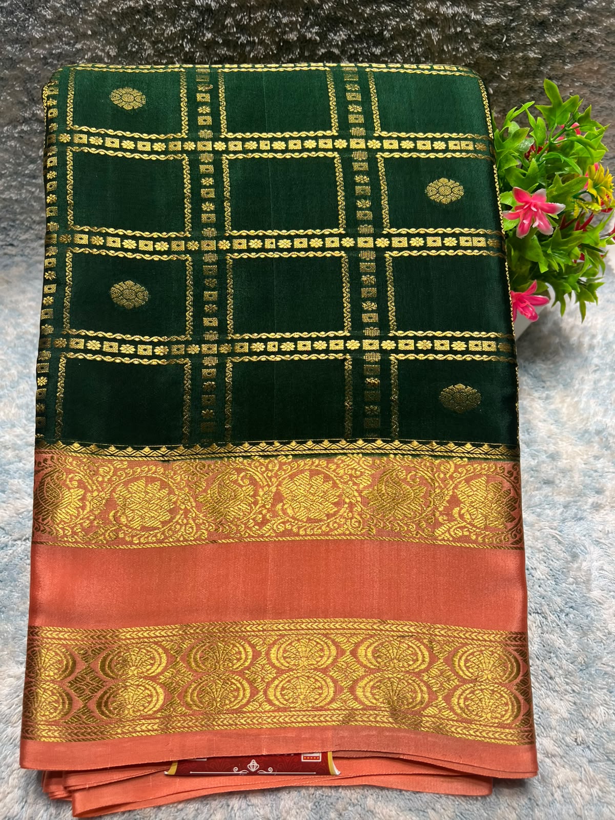 Pure Mysore Silk Saree.