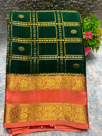 Pure Mysore Silk Saree.
