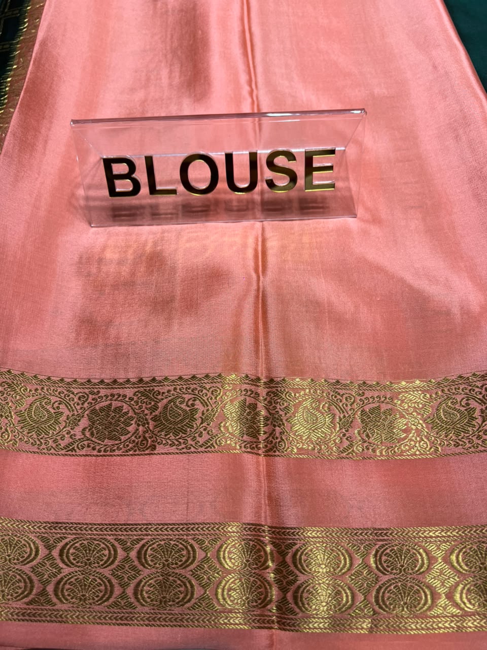 Pure Mysore Silk Saree.