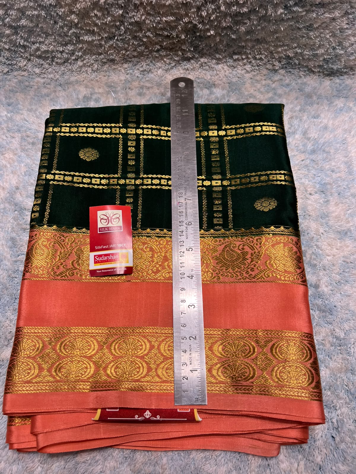 Pure Mysore Silk Saree.