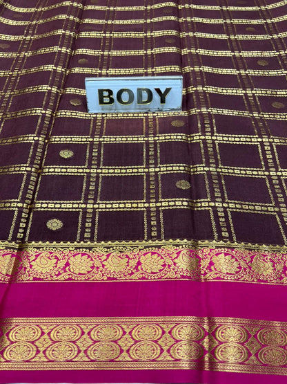 Pure Mysore Silk Saree.