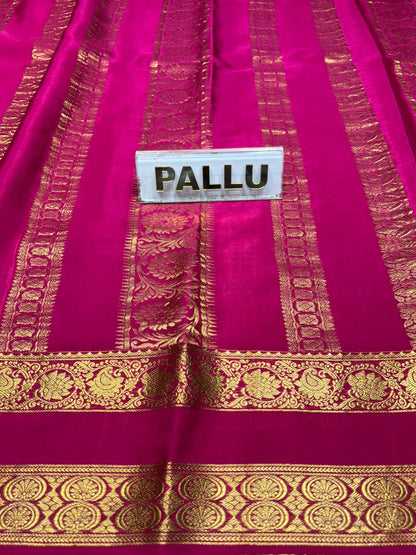 Pure Mysore Silk Saree.