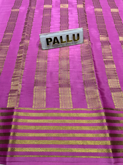 Pure Mysore Silk Saree.