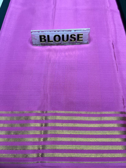 Pure Mysore Silk Saree.