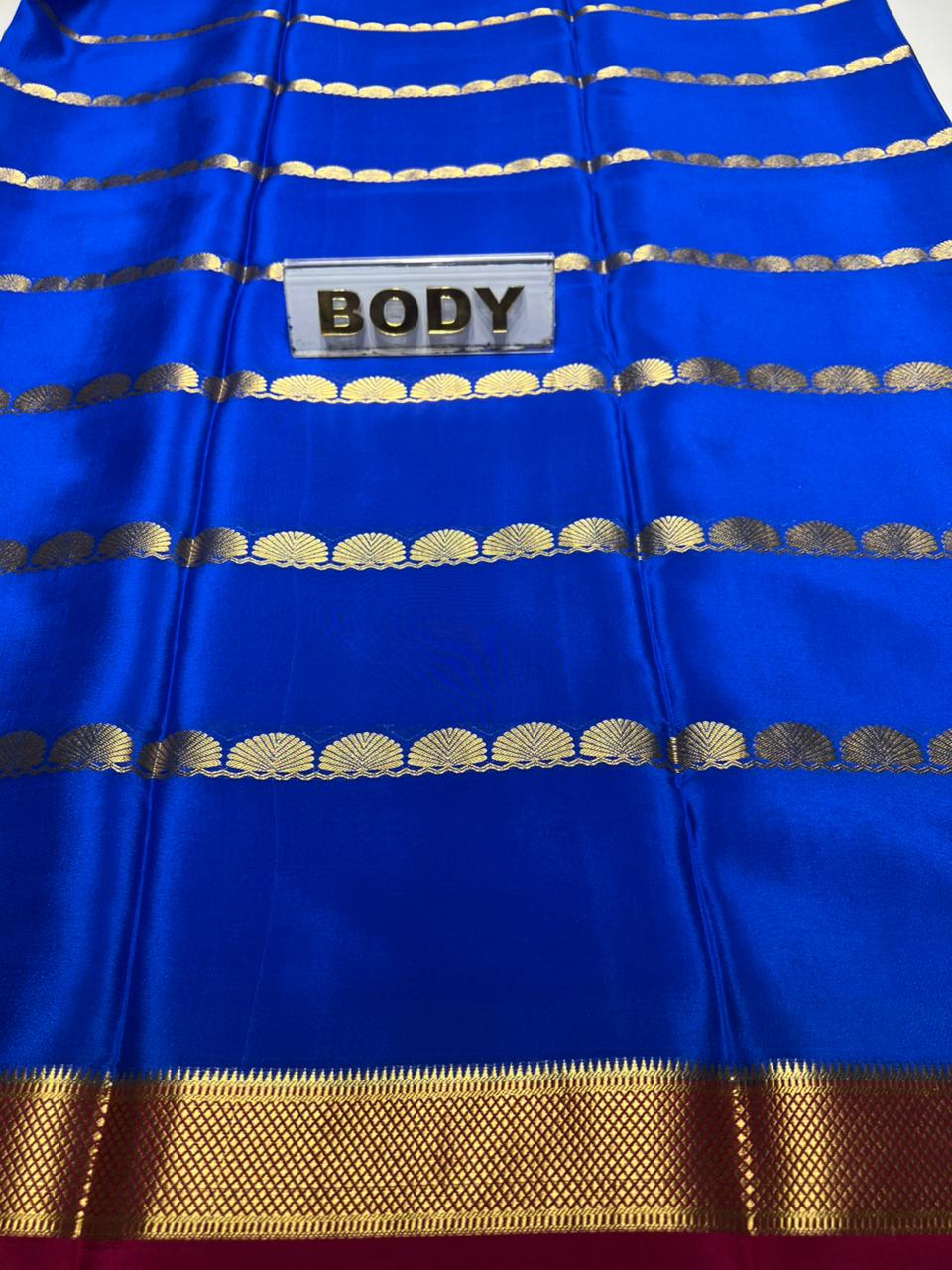 Pure Mysore Silk Saree.