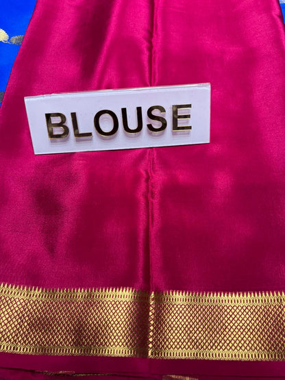 Pure Mysore Silk Saree.